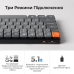 Клавіатура бездротова Keychron K5 Max, Gateron MX 2.0 Brown, Hot-Swap, RGB UA Black (K5M-H3-UA)