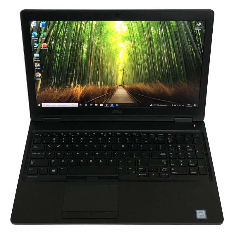 Ноутбук Dell Precision 3520 / 15.6" FullHD IPS / i5-7440HQ / 16GB / 256GB SSD / NVIDIA Quadro M620, 2GB / Win10Pro - Б/в