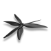 Пропелер для дрона Gemfan 8040 3 Blade Propeller Black 1 pair (GF8040-3CN/HP098.PMCN8040-3B)