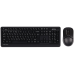 Комплект (клавіатура, миша) бездротовий A4Tech FG1012 Black