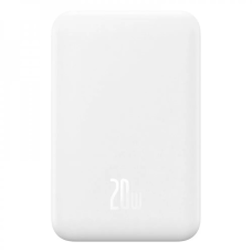 Універсальна мобільна батарея Baseus Magnetic Mini 5000mAh, 20W White (P10022107223-00)