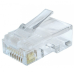 Конектор RJ 45 Cablexpert (LC-8P8C-002/100) 8P8C, із позолоченими контактами (100 шт/уп)