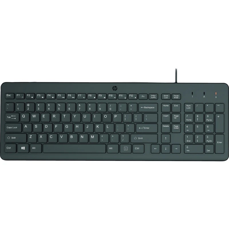 Клавiатура HP 150 Black (664R5AA)