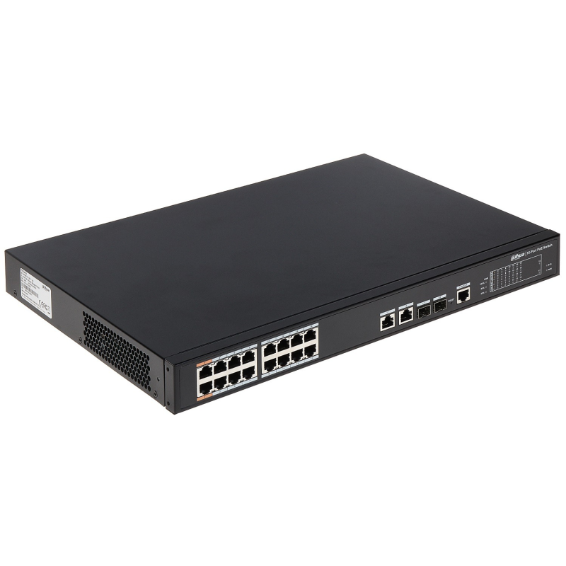 POE комутатор Dahua PFS4218-16ET-190