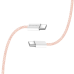 Кабель ColorWay USB Type-C + USB Type-C (M/M), 3.0 А, 1 м, Pink (CW-CBPDCC061-P)