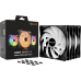 Вентилятор be quiet! Light Wings LX 140mm PWM High-Speed 3-Pack Black (BL130)