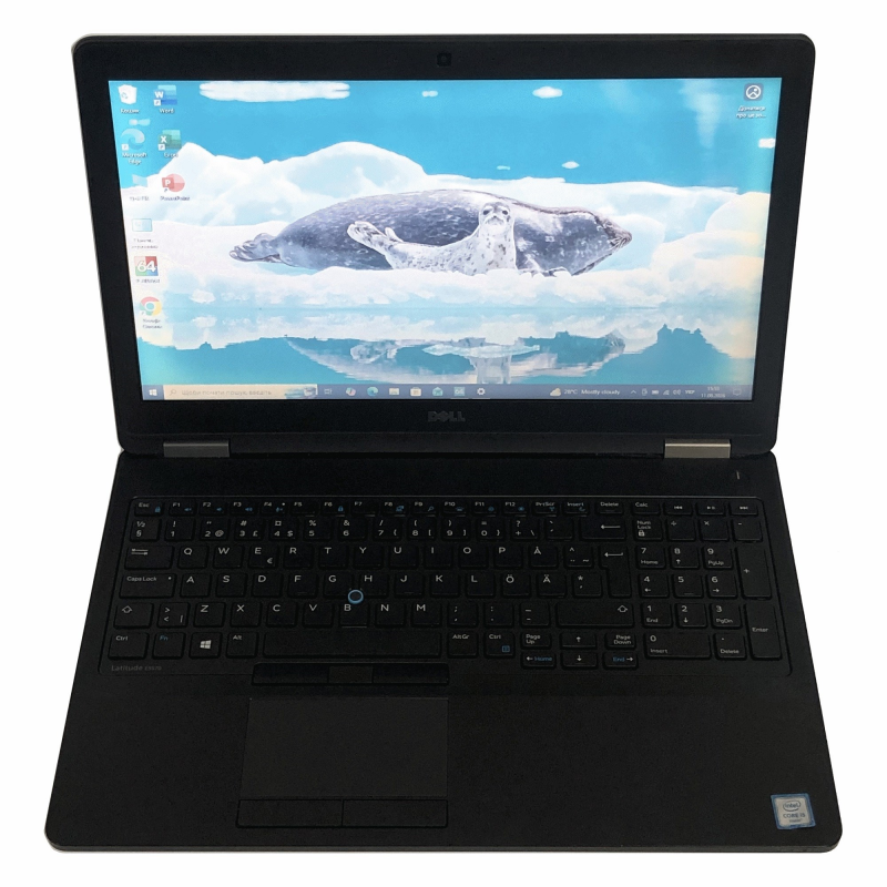 Ноутбук Dell Latitude E5570 / 15.6" (1366x768) / i5-6440HQ / 8GB / 256GB SSD / Win10Pro / Backlight - Б/в