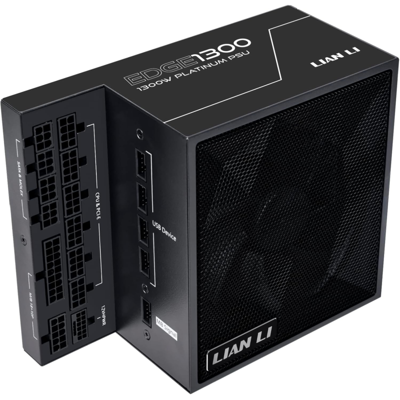 Блок живлення Lian Li Edge 1300W 80 Plus Platinum Black (G9P.EG1300.BE00.EU)