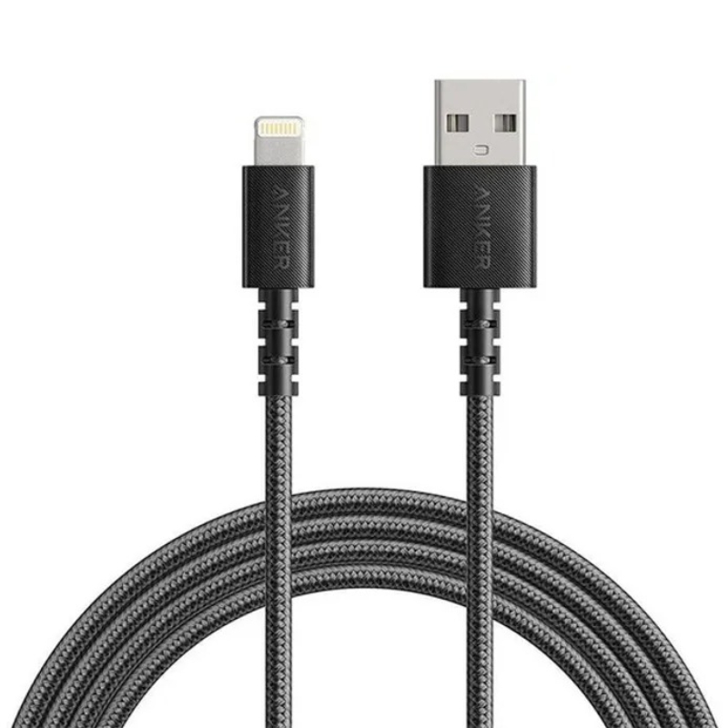 Кабель Anker Powerline Select+ USB - Lightning (M/M), 1.8 м, Black (A8013H11/A8013H12)