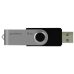 Флеш-накопичувач USB2.0  8GB Goodram UTS2 (Twister) Black (UTS2-0080K0R11)