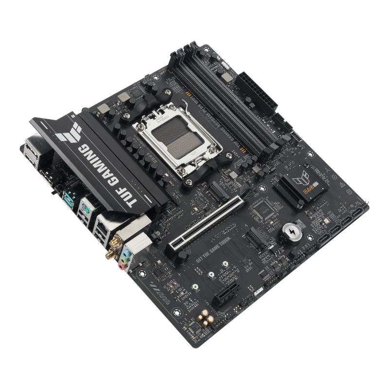 Материнcька плата ASUS TUF GAMING A620AM-PLUS WIFI sAM5 A620 4xDDR5 HDMI DP Wi-Fi BT mATX