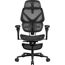 Крісло для геймерів TX3 Flex Pro Footrest Mesh Black (TEGC-3089101.11)