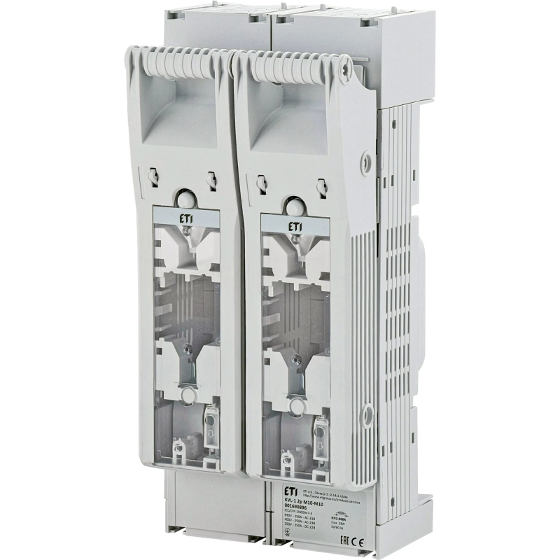 Роз`єднувач запобіжників ETI KVL 1 2p 250А (клеми M10-M10) (1690896)