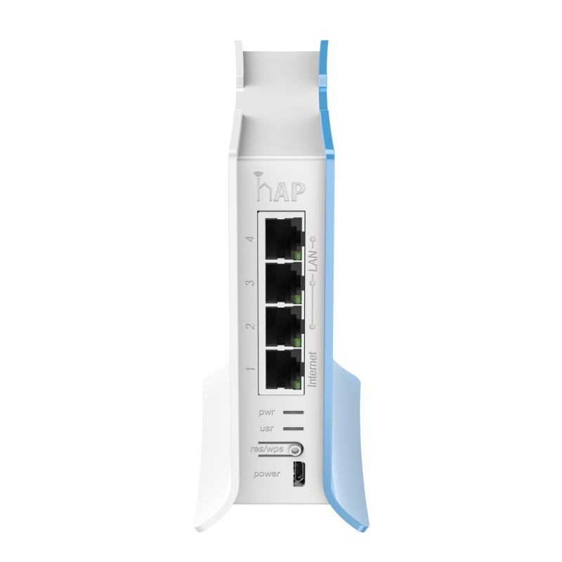 Бездротовий маршрутизатор Mikrotik hAP lite TC (RB941-2ND-TC)