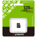 Карта пам`яті MicroSDXC 128GB UHS-I Class 10 Kingston Canvas Select Plus R150MB/s (SDCS3/128GBSP)