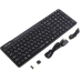 Клавіатура бездротова A4Tech FBK27C AS Black