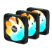 Вентилятор Gigabyte EZ Chain RVS Fan 120 3-Pack Black (GP-GBT EZRVSFAN1203)