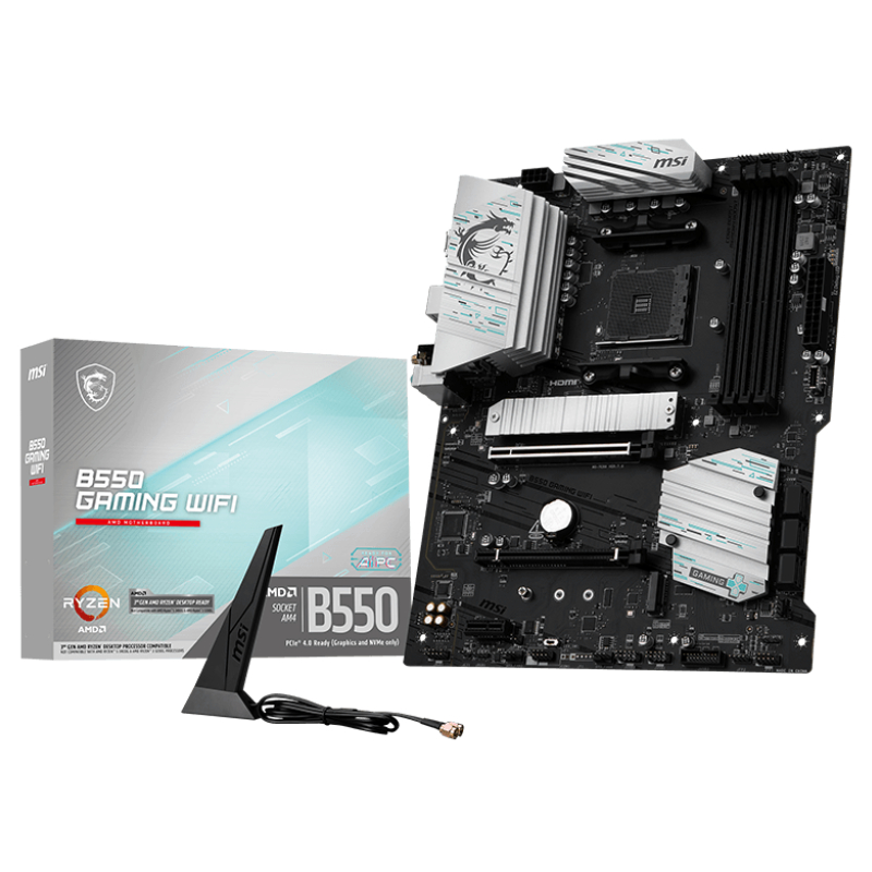 Материнська плата MSI B550 Gaming WiFi Socket AM4