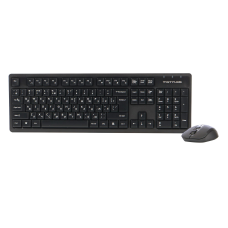 Комплект (клавіатура, миша) бездротовий A4Tech FG1200S Black
