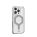 Чохол-накладка Urban Armor Gear Magsafe для Apple iPhone 16 Pro Plyo Ice/Silver (114480114333)