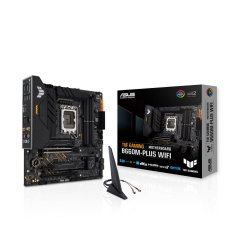 Материнcька плата ASUS TUF GAMING B660M-PLUS WIFI s1700 B660 4xDDR5 M.2 HDMI DP Wi-Fi BT mATX