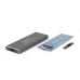 Зовнішня кишеня Gembird для підключення SSD M.2, USB 3.0, алюміній, Black (EE2280-U3C-01)