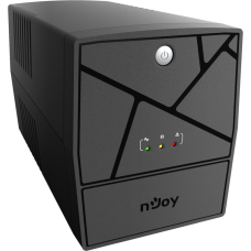 Джерело безперебійного живлення NJOY Keen 1000 (UPLI-LI100KU-CG01B), Lin.int., AVR, 4 x евро, USB, пластик