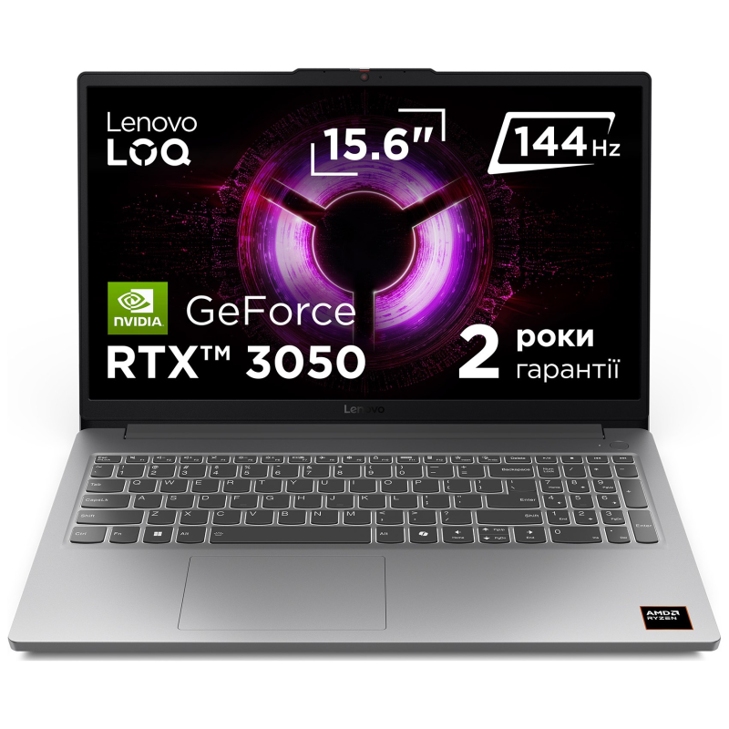 Ноутбук Lenovo LOQ 15ARP10E (83S0007HRA) Luna Grey