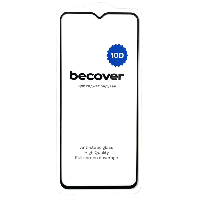 Захисне скло BeCover для Xiaomi Redmi A1 10D Black (711525)