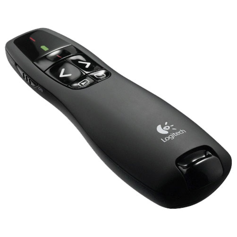 Пульт бездротовий Logitech R400 (910-001356) Black USB
