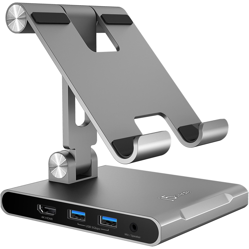 Док-станція J5create USB-C 8-в-1 (JTS224-N)