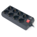 Фільтр живлення REAL-EL RS-8 Protect 1.8 м Black (EL122300021)