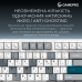 Клавіатура бездротова GamePro Asgard Ragnar Keychron Super Red Switch White (MK285WH)