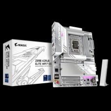 Материнська плата GIGABYTE Z89 AORUS ELITE WF7 ICE s1851 Z890 4xDDR5 M.2 HDMI DP Wi-Fi BT ATX білий