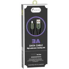 Кабель SkyDolphin S01V USB - micro USB (M/M) 1 м, Dark Green (USB-000584)