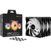 Вентилятор be quiet! Light Wings LX 120mm PWM High-Speed 3-Pack Black (BL124)