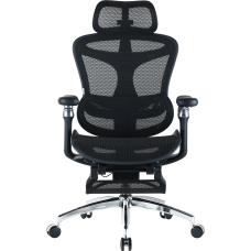 Крісло офісне Sihoo Doro C300 Pro Mesh Black with footrest (Doro-C300-Pro-M101-JT)