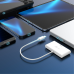 USB-хаб J5create USB-C 3-в-1 White (JCA399-N)
