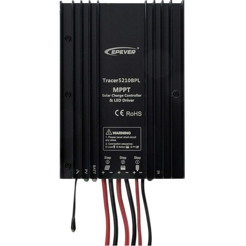 Контролер автономного освітлення Epsolar Tracer5210BPL 20A, 12/24VDC Auto MPPT Solar