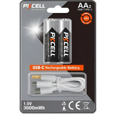 Акумулятор PKCELL Ni-MH AA/HR06 3600 mAh BL 2шт