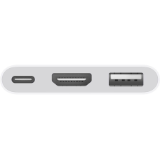Адаптер Apple Multiport Adapter USB Type-C - USB + USB Type-C + HDMI (M/F) White (MW5M3ZM/A)