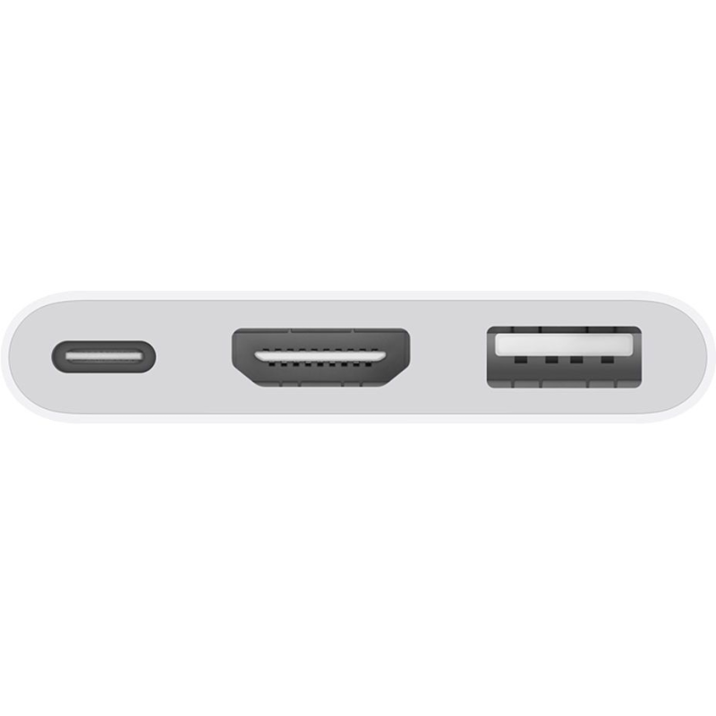 Адаптер Apple Multiport Adapter USB Type-C - USB + USB Type-C + HDMI (M/F) White (MW5M3ZM/A)