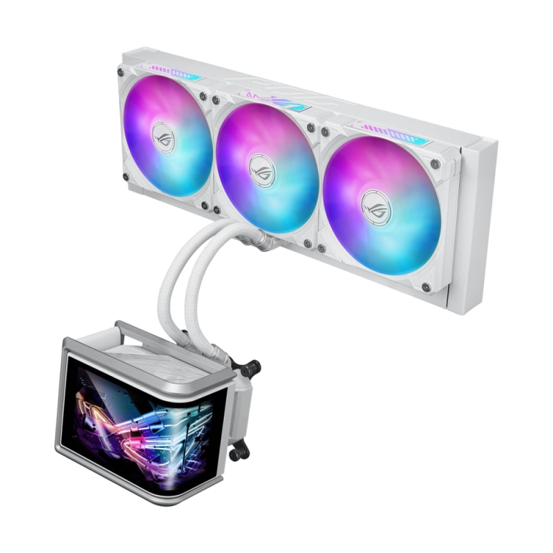 Система водяного охолодження Asus ROG Ryuo IV SLC 360 ARGB White (90RC0152-B0EAY0)