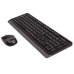 Комплект (клавіатура, миша) бездротовий A4Tech FG1010S Black/Grey