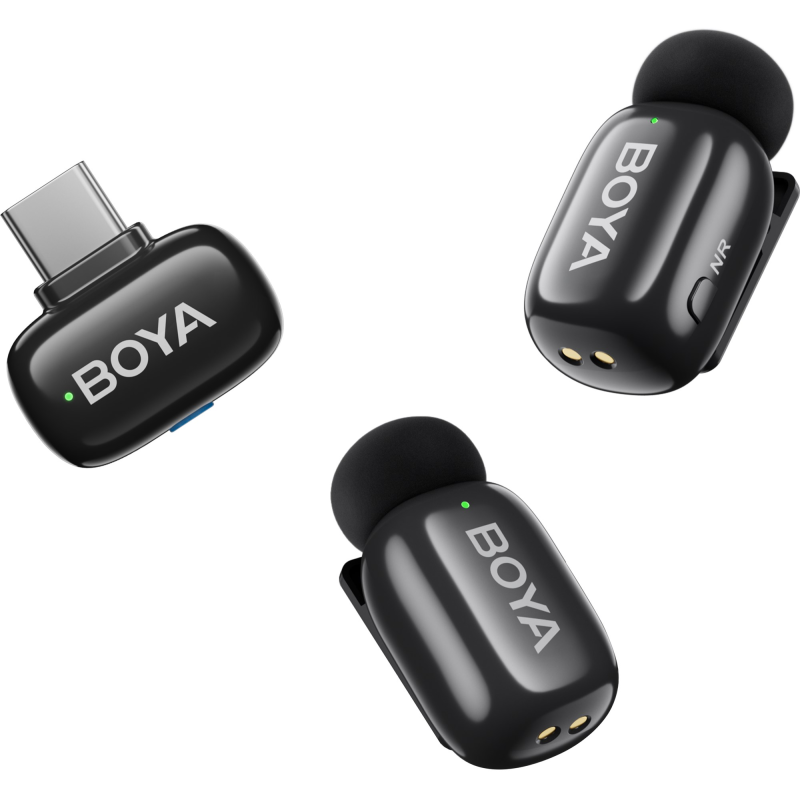 Мікрофон BOYA mini 2-04 Type-C Black