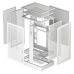 Корпус DeepCool CH270 Digital White (R-CH270-WHNDM0-G-1) без БЖ
