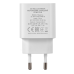 Мережевий зарядний пристрій 2E (1USB 3A) 30W White (2E-WC1USBC30W-W)