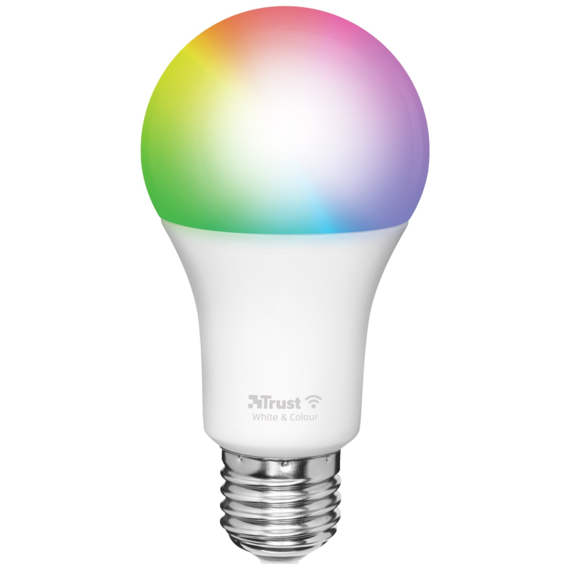 Розумна лампа Trust Е27 60W 1800-6500k RGBCW 220V (71281)