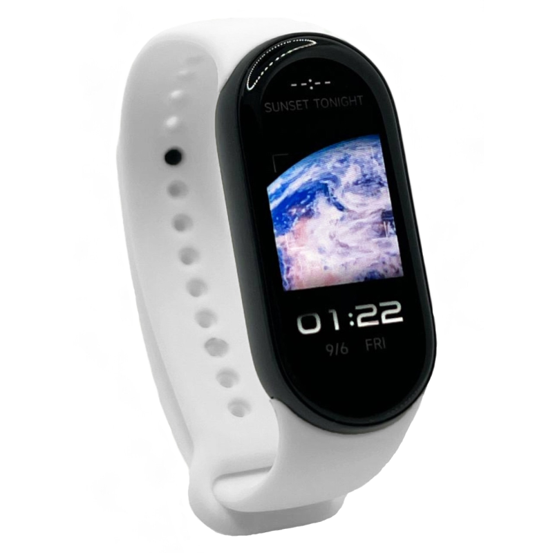 Силіконовий ремінець BeCover для Xiaomi Mi Smart Band 9 White (711956)