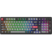 Клавіатура бездротова GamePro Asgard Drakkar Keychron Super Red Switch Black (MK305BK)